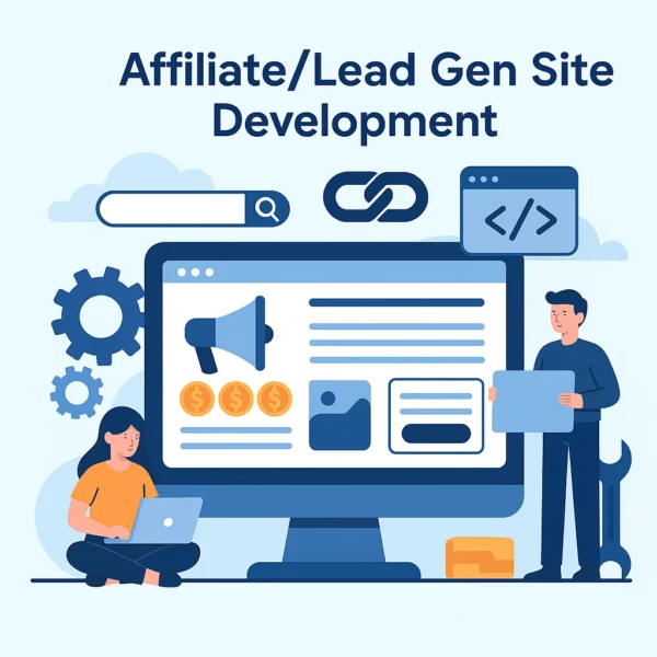 Affiliate/Lead Gen Site development