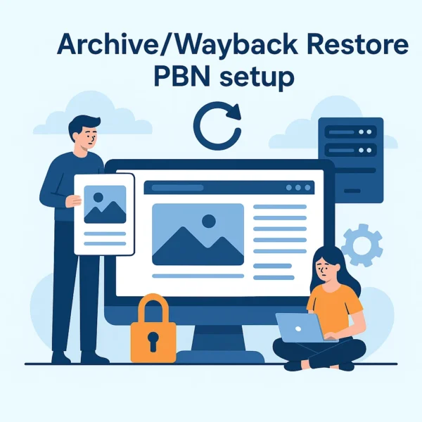 Archive/Wayback Restore PBN setup